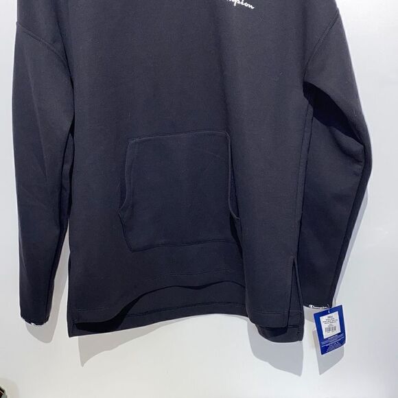 Champion Women's Sport Mock Neck Pullover White Black Sweater Sz S NWT - Picture 3 of 9